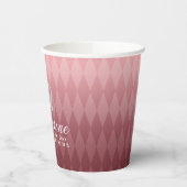 グリッタリングクラウンラグジュアリーブラウン 紙コップ (左)