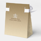 グリッタリングクラウンラグジュアリー金ゴールド フェイバーボックス (裏面サイド)