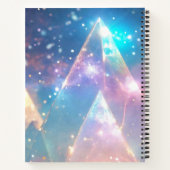 グリッタリングパステルメディスティクスユニバースつながり ノートブック (裏面)