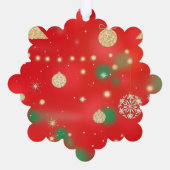 グリッタリングホリデイ魔法 オーナメントカード (裏面)