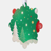 グリッタリングホリデイ魔法 オーナメントカード (左)