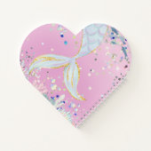 グリッターお洒落マーメイドビーチザシーアンダーザシー ノートブック (裏面)