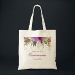 グリッターきらめくアメジストキンセアニェラトートバッグ トートバッグ<br><div class="desc">リトルベイリー店のマッチングコレクション！以下のアートワークを使用している： www.createthecut.com</div>