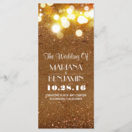 グリッターきらめくゴールデン赤面ストリングライツプログラム プログラム