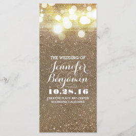 グリッターきらめくシックヴィンテージストリングライトプログラム プログラム