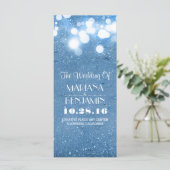 グリッターきらめくブルーストリングライトプログラム プログラム (スタンド正面)