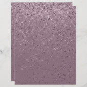 グリッターきらめく紙バラ金ゴールドスクラップブック紙 (正面/裏面)