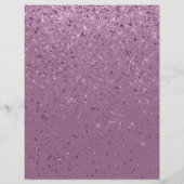 グリッターきらめく紙ピンクスクラップブック紙 (裏面)