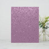 グリッターきらめく紙ピンクスクラップブック紙 (スタンド正面)