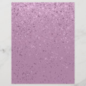 グリッターきらめく紙ピンクスクラップブック紙 (裏面)