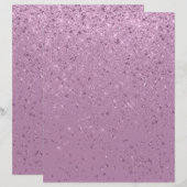 グリッターきらめく紙ピンクスクラップブック紙 (正面/裏面)