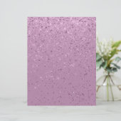 グリッターきらめく紙ピンクスクラップブック紙 (スタンド正面)
