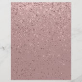 グリッターきらめく紙赤面スクラップブック紙 (裏面)