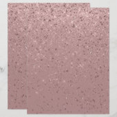 グリッターきらめく紙赤面スクラップブック紙 (正面/裏面)