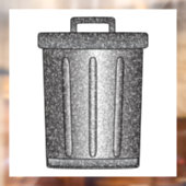 グリッターごみ箱 ウィンドウサイン (シート2)