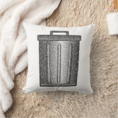 グリッターごみ箱 クッション (ブランケット)