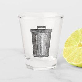 グリッターごみ箱 ショットグラス