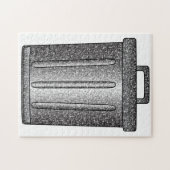 グリッターごみ箱 ジグソーパズル (横)