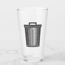 グリッターごみ箱 タンブラーグラス