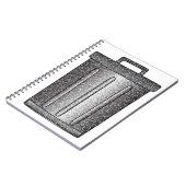 グリッターごみ箱 ノートブック (左側)