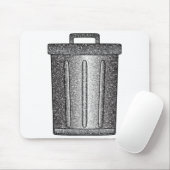 グリッターごみ箱 マウスパッド (マウス)