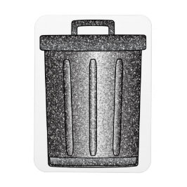 グリッターごみ箱 マグネット