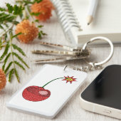 グリッターさくらんぼ爆弾 キーホルダー (正面右)