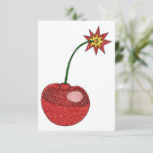 グリッターさくらんぼ爆弾 サンキューカード (スタンド正面)