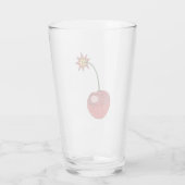 グリッターさくらんぼ爆弾 タンブラーグラス (裏面)