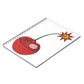 グリッターさくらんぼ爆弾 ノートブック (左側)