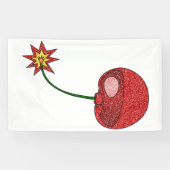 グリッターさくらんぼ爆弾 横断幕 (横)