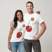 グリッターさくらんぼ爆弾 Tシャツ (ユニセックス)