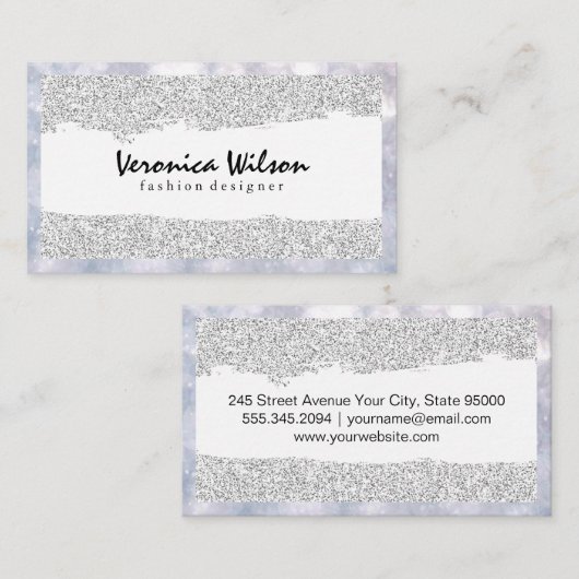 グリッターとぼけ 名刺 (正面/裏面)