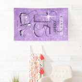 グリッターとシャインキンセアニェラバイオレットヴェルトID701 横断幕 (インサイチュ)