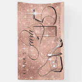 グリッターとシャインキンセアニェラバラ金ゴールドホールID701 横断幕 (縦)