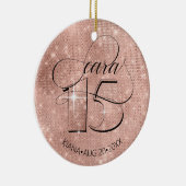 グリッターとシャインキンセアニェラバラ金ゴールドID701 セラミックオーナメント (右)