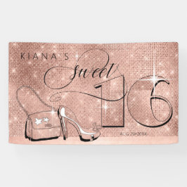 グリッターとシャインスウィート16バラ金ゴールドホールID675 横断幕