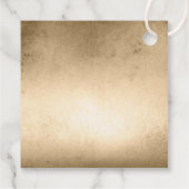 グリッターとシャインスウィート16ブラック/金ゴールドID675 フェイバータグ (裏面)