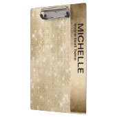 グリッターとシャイン名金ゴールドID673 クリップボード (左)