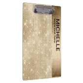 グリッターとシャイン名金ゴールドID673 クリップボード (右)