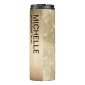 グリッターとシャイン名金ゴールドID673 タンブラー (裏面)