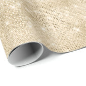 グリッターとシャイン金ゴールドID671 ラッピングペーパー (ロールコーナー)