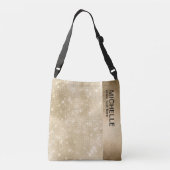 グリッターとシャイン金ゴールドID673 クロスボディバッグ (裏面)