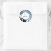 グリッターとスパークルオーナメントシール ラウンドシール (バッグ)