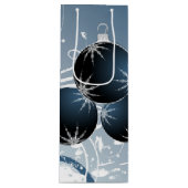 グリッターとスパークルオーナメントワイン抱き枕 ワインギフトバッグ (正面)