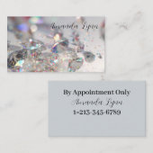 グリッターとダイヤモンド 名刺 (正面/裏面)