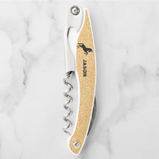 グリッターとユニコーン ソムリエナイフ (正面)