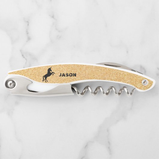 グリッターとユニコーン ソムリエナイフ (正面)