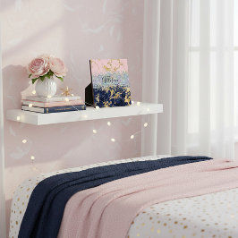 グリッターと大理石パーソナライズされた フォトプラーク