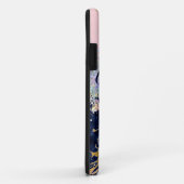 グリッターと大理石パーソナライズされた Case-Mate iPhoneケース (裏面/右)